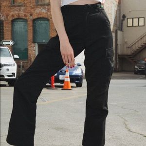 Black Brandy Melville Cargo Pants